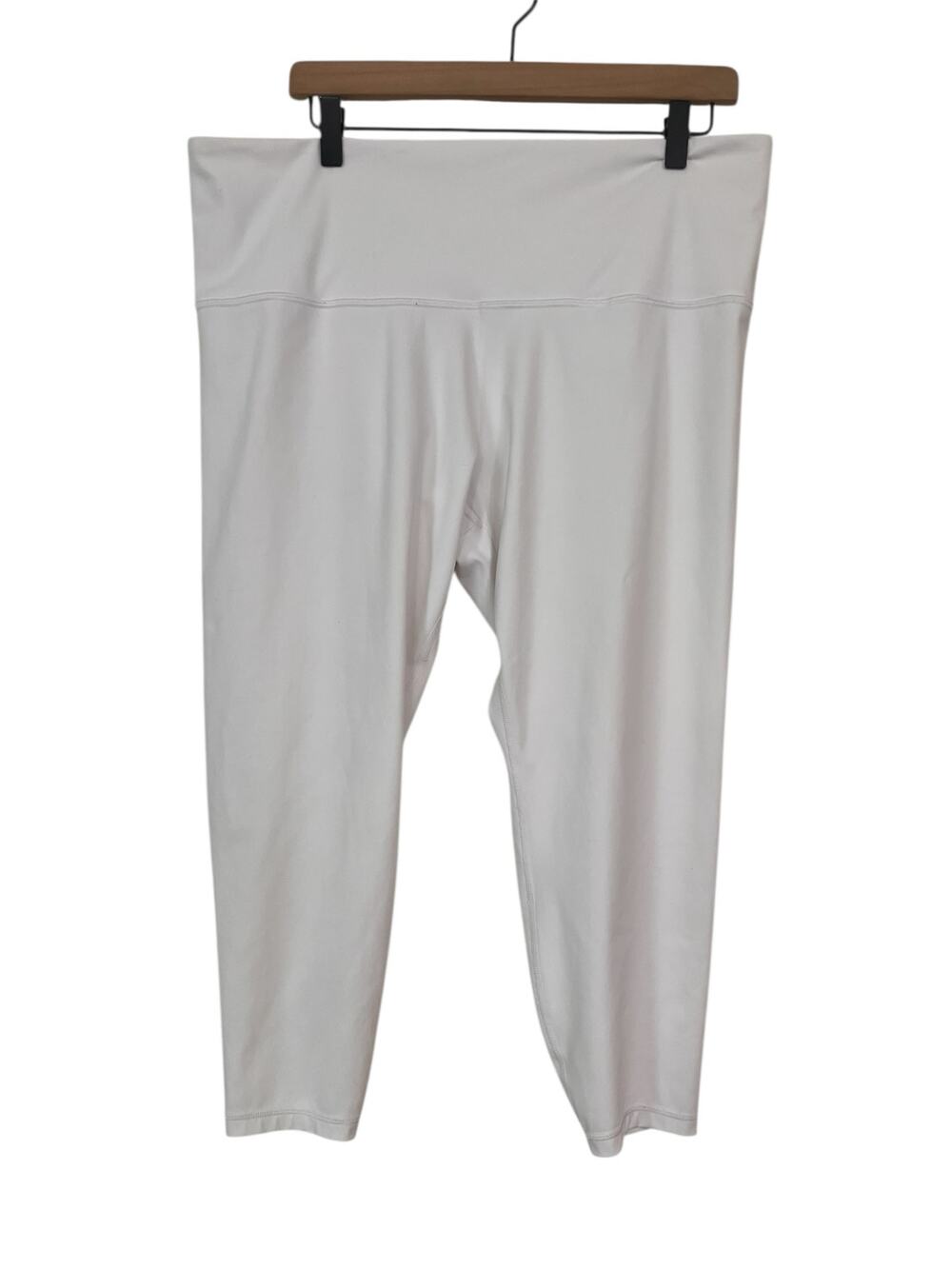 Athleta Womens Ultra High Rise Elation 7/8 Compression Tight White Size 2X